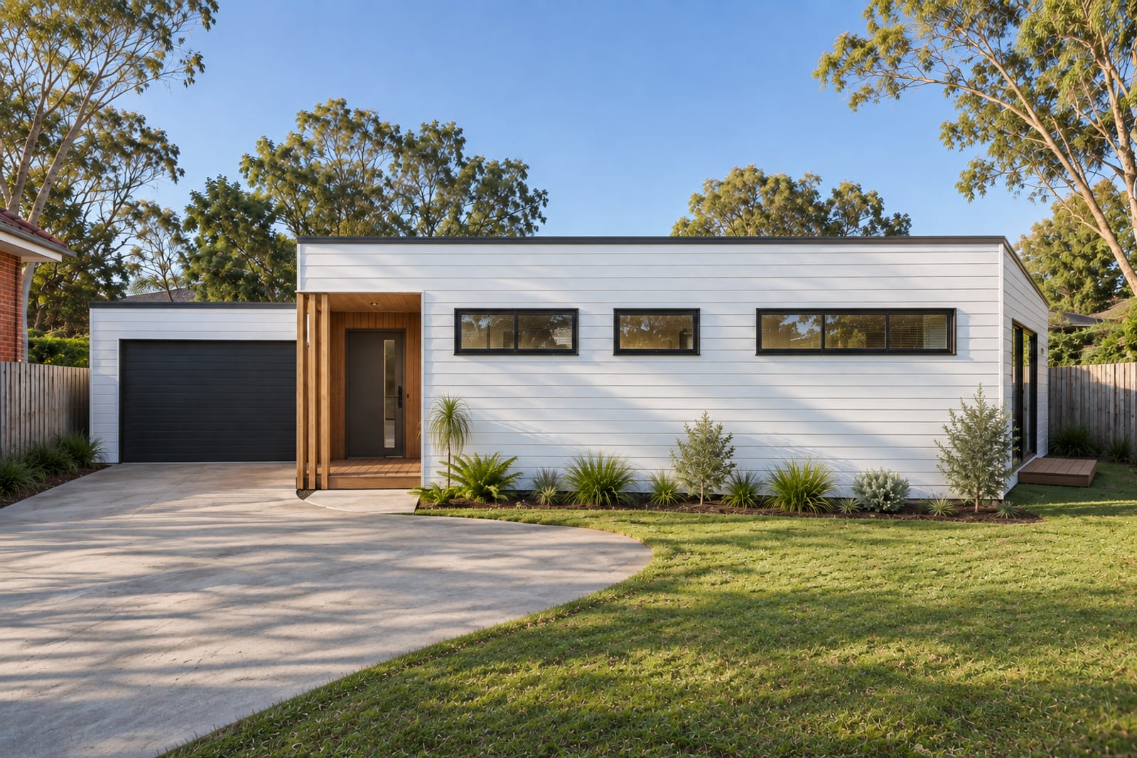 Walk-around, 0° — Horizontal weatherboard