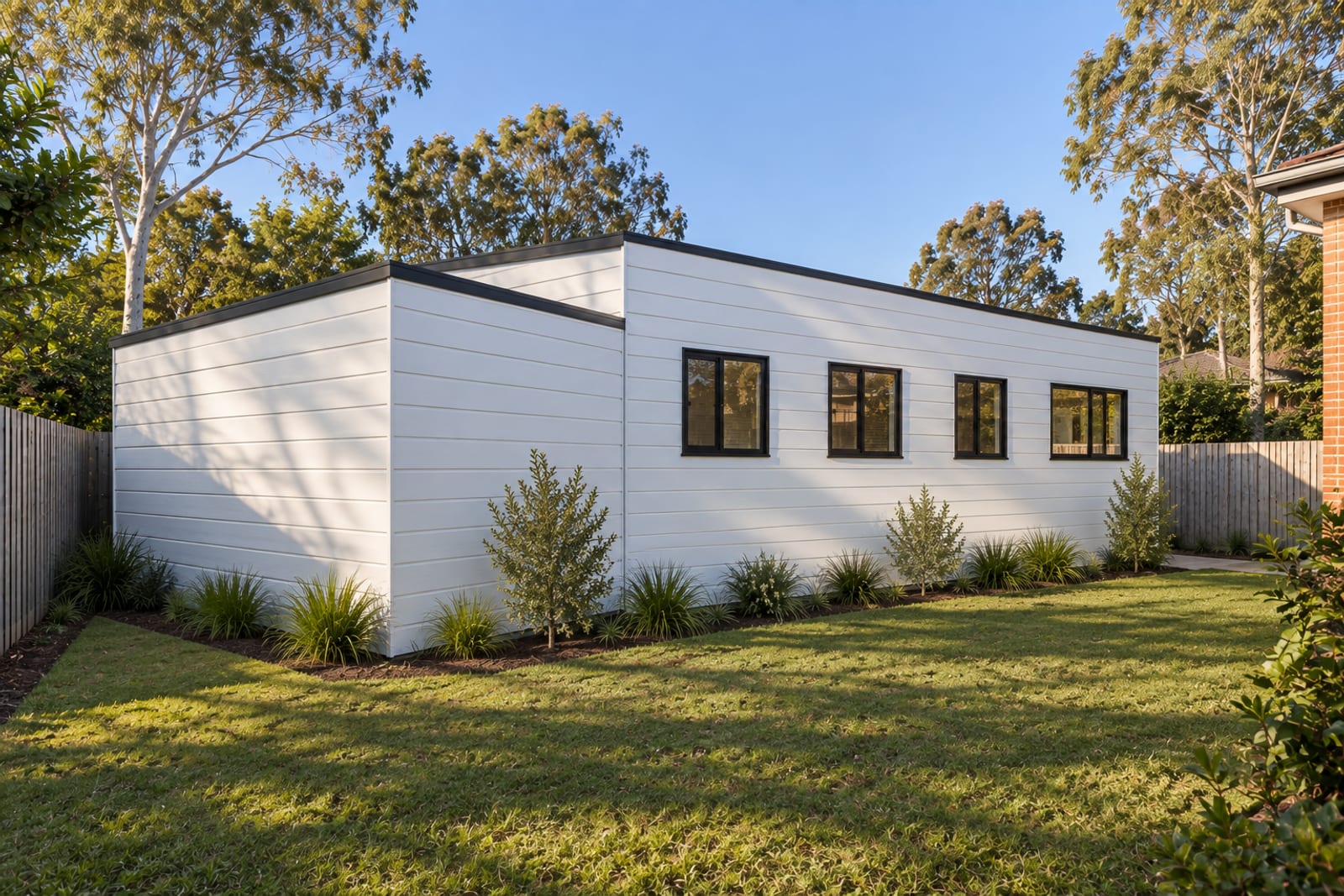 Walk-around, 240° — Horizontal weatherboard