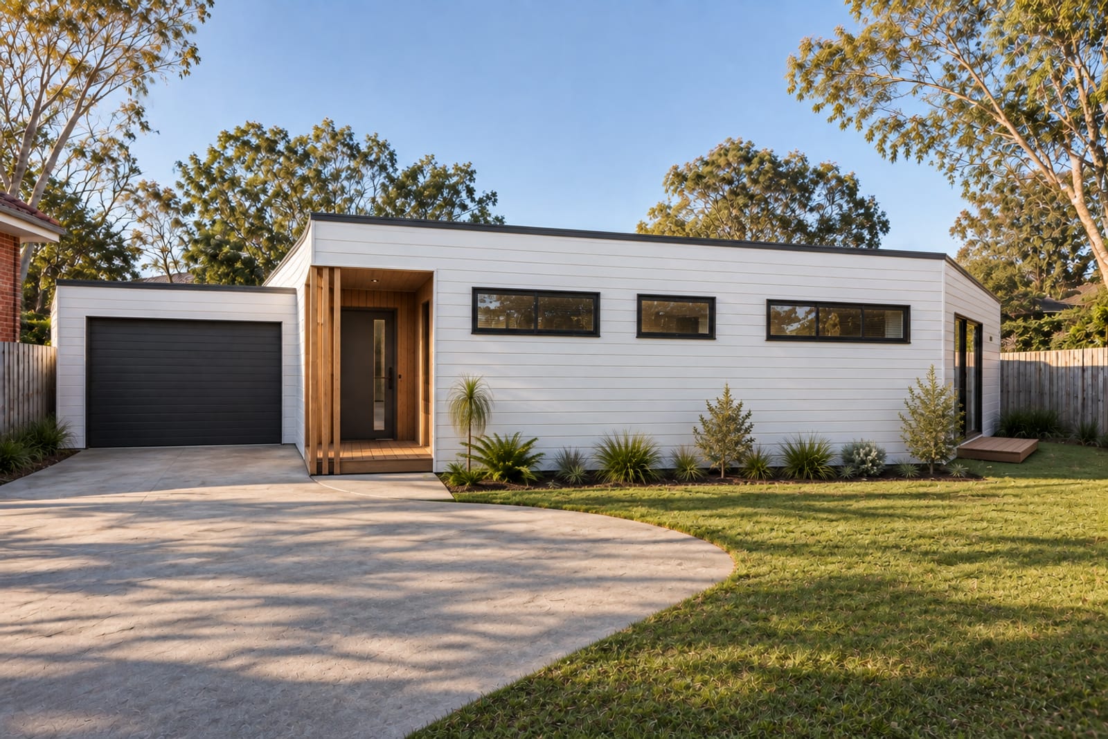 Walk-around, 330° — Horizontal weatherboard