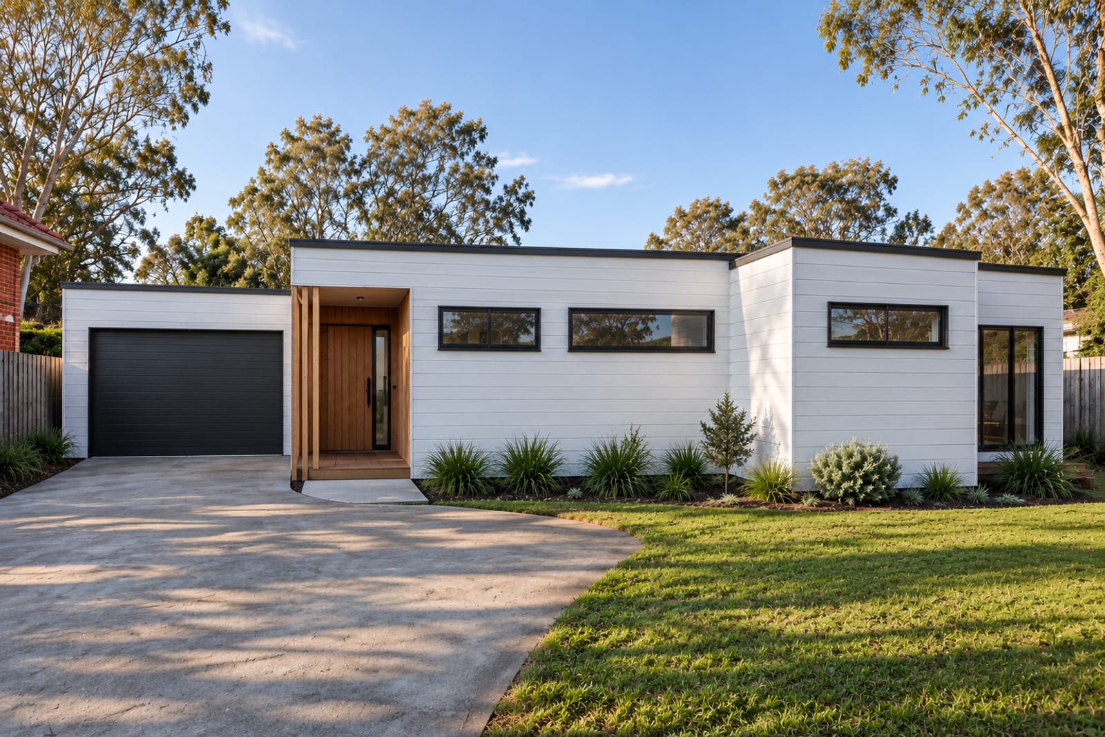 Walk-around, 0° — Horizontal weatherboard