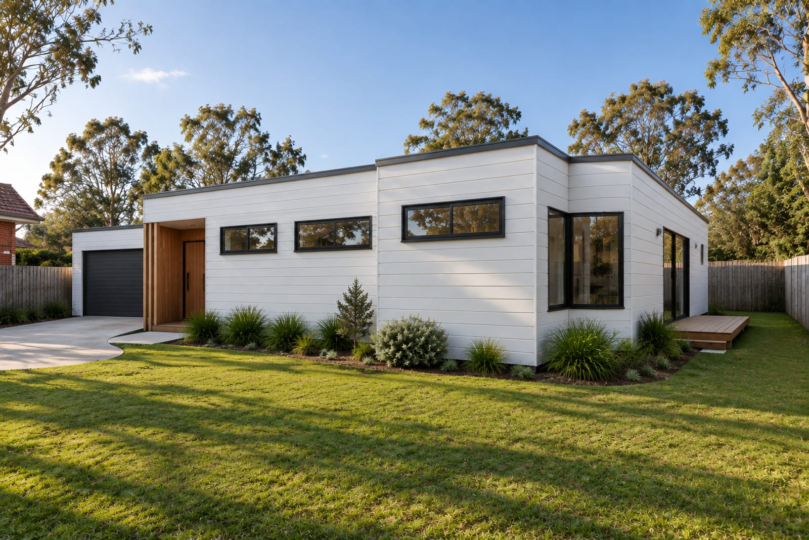 Walk-around, 60° — Horizontal weatherboard