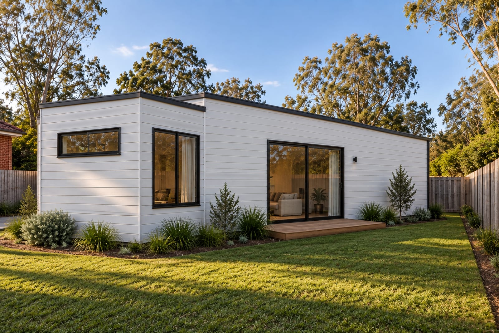 Walk-around, 90° — Horizontal weatherboard