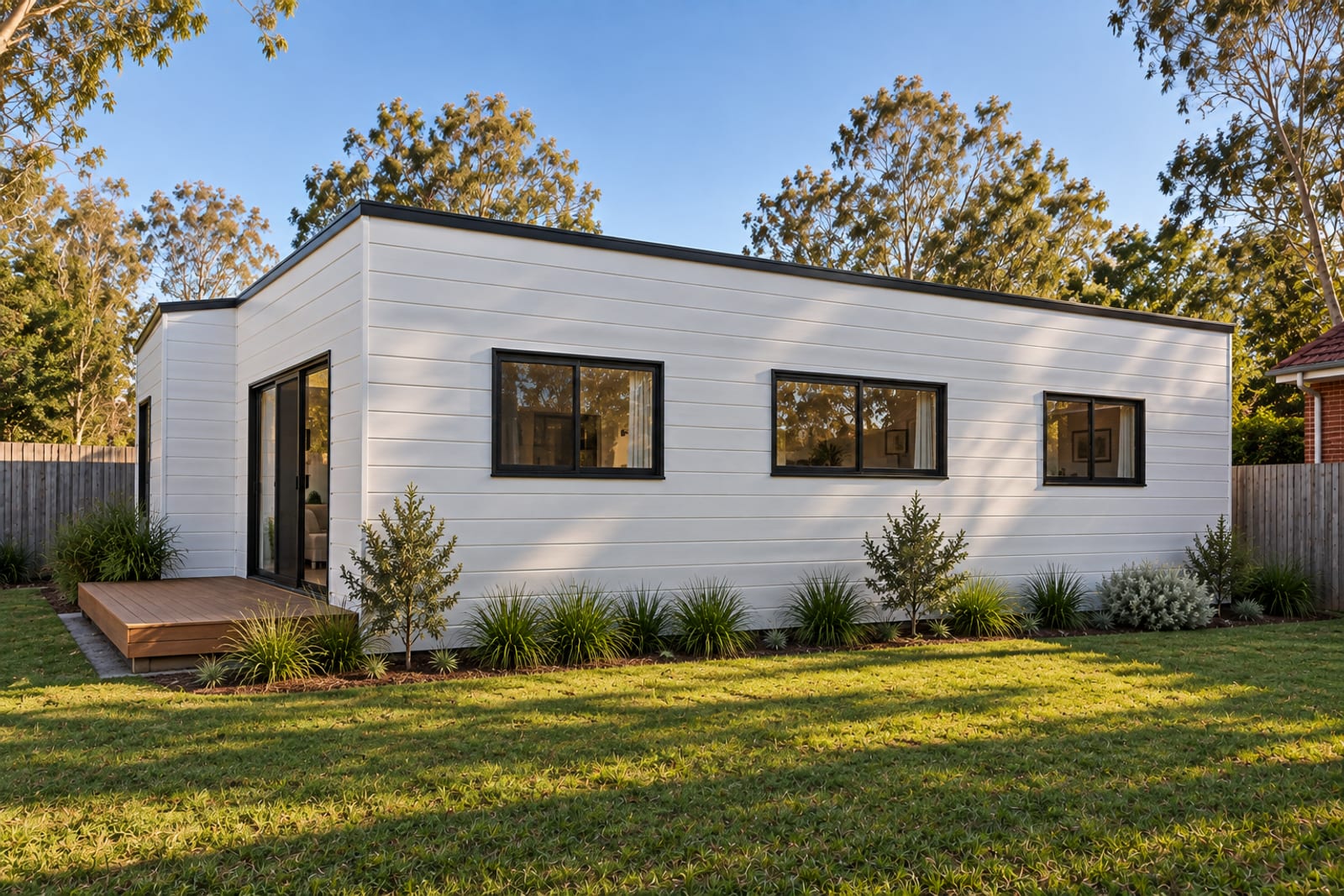 Walk-around, 150° — Horizontal weatherboard