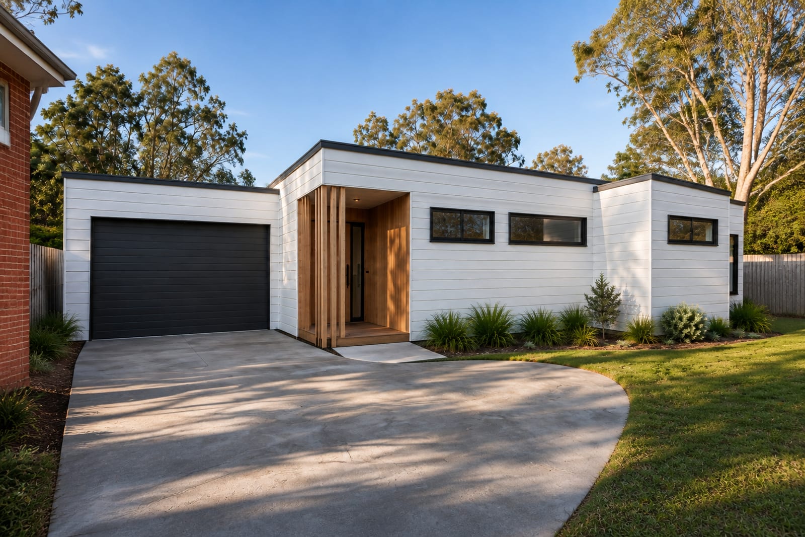 Walk-around, 300° — Horizontal weatherboard