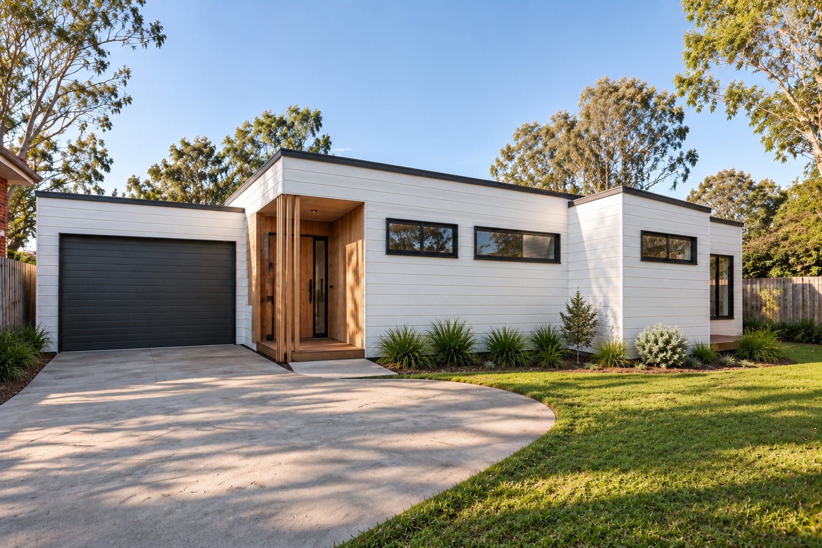 Walk-around, 330° — Horizontal weatherboard