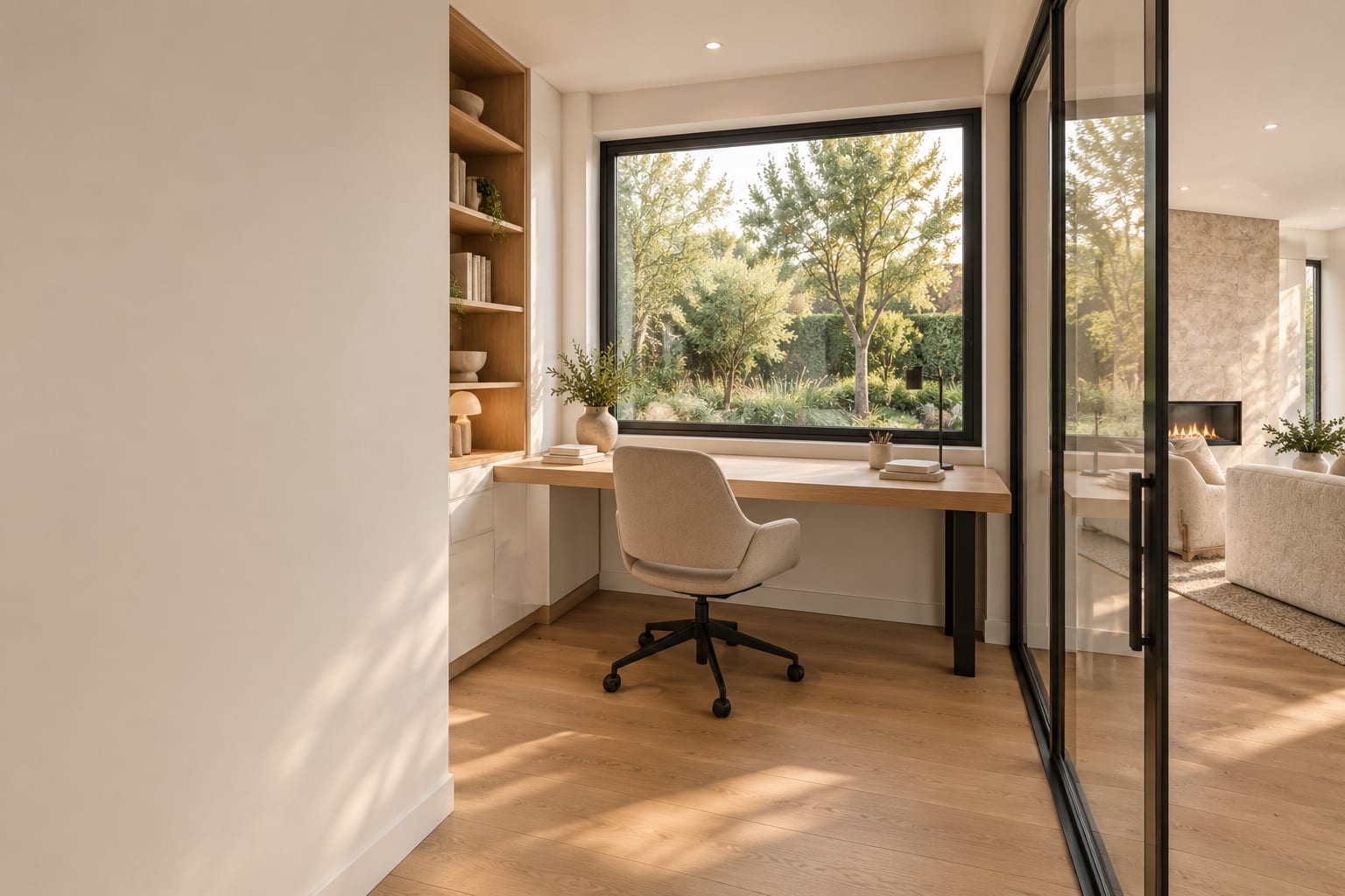 The study.