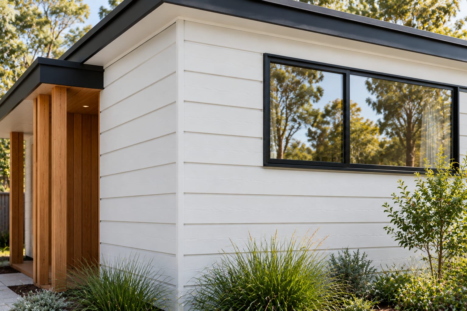 Boards, frame, fascia.