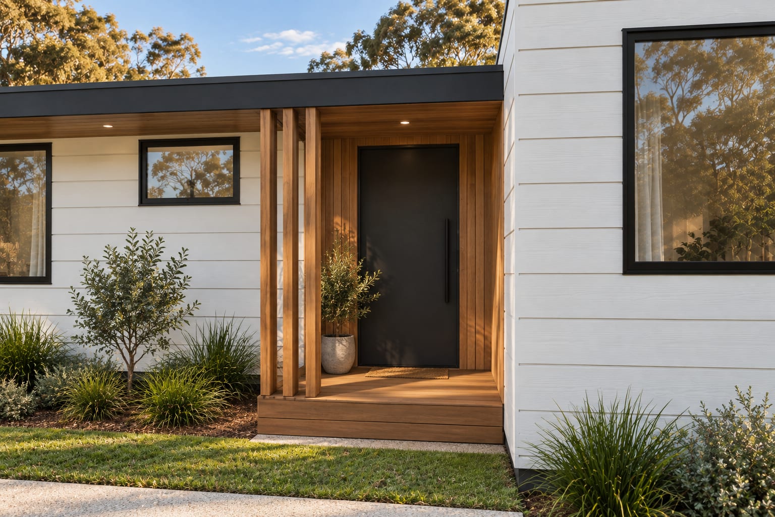 A 1.2 m pivot door